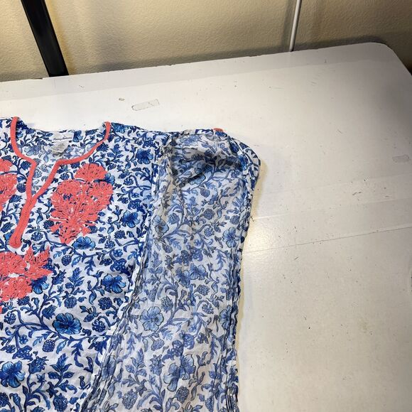 TOMMY BAHAMA VACATION WEAR COVER UP BEACH PONCHO SHALL TOP Womens S - Picture 4 of 7